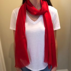 Red scarf